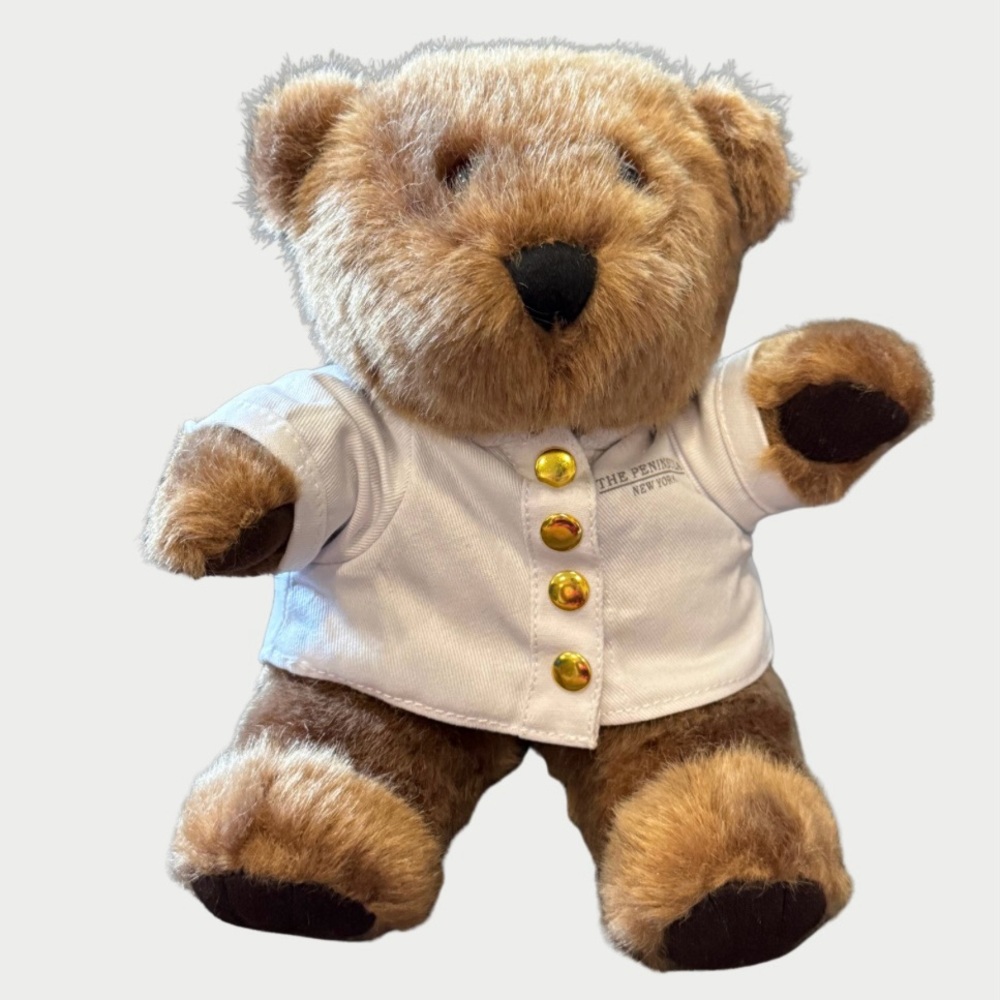 The Peninsula Hotel New York Collectible Plush Teddy Bear 💜 BOGO